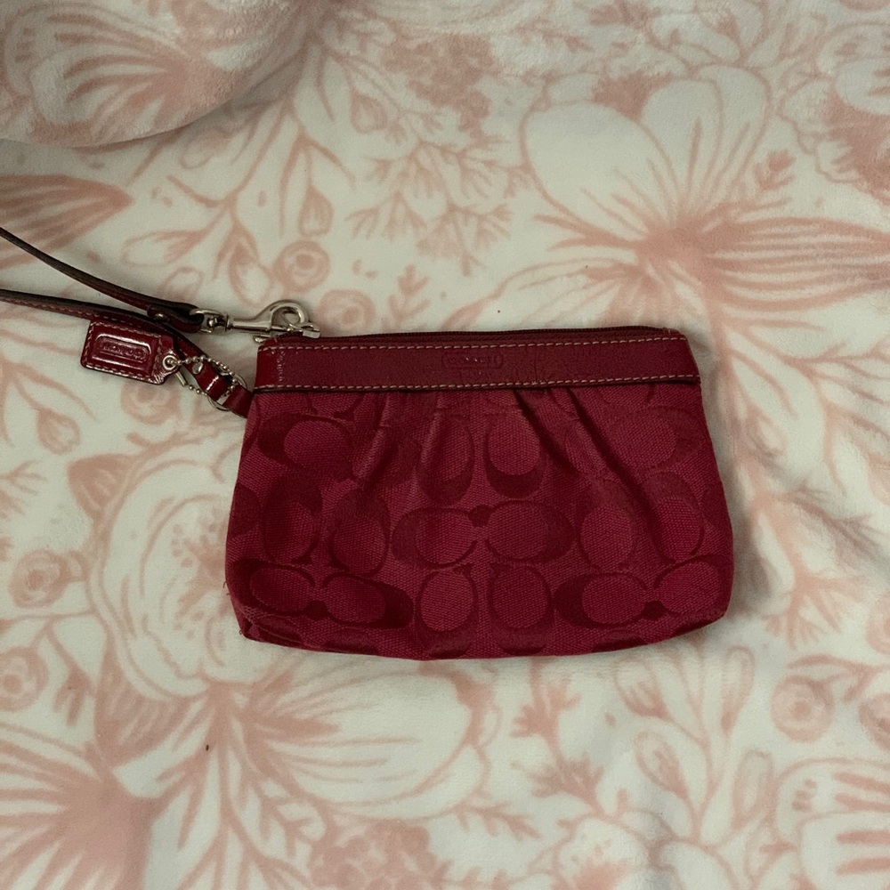 Coach wristlet